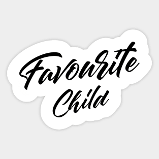 Favourite Child Sticker